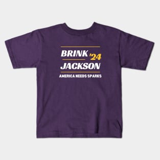 Cameron Brink Rickea Jackson LA Sparks Kids T-Shirt